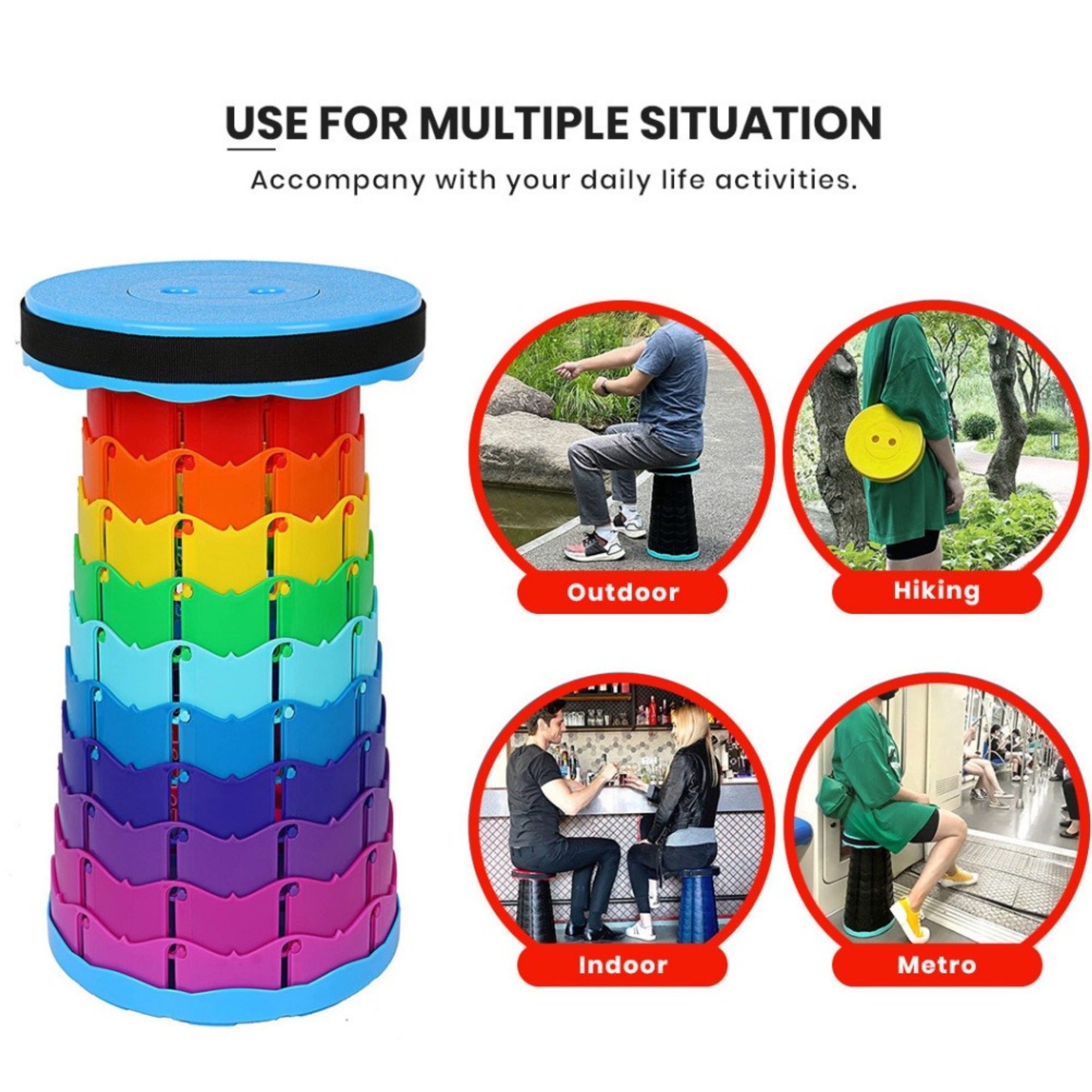 Talang Folding Extension Stool.